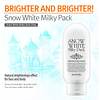 Snow White Milky Pack  (Secret Key) - 200 ml Crema aclarante para cuerpo y rostro