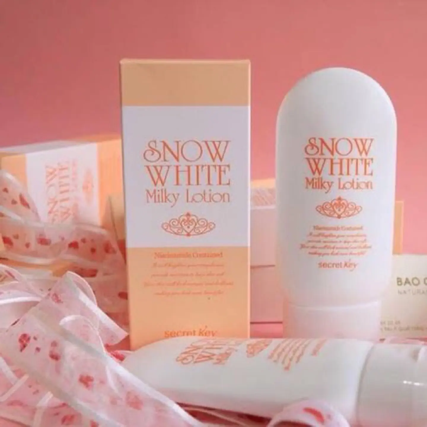 Snow White Milky Lotion (Secret Key) - 120 ml Loción aclarante para cuerpo y rostro pieles sensibles 7