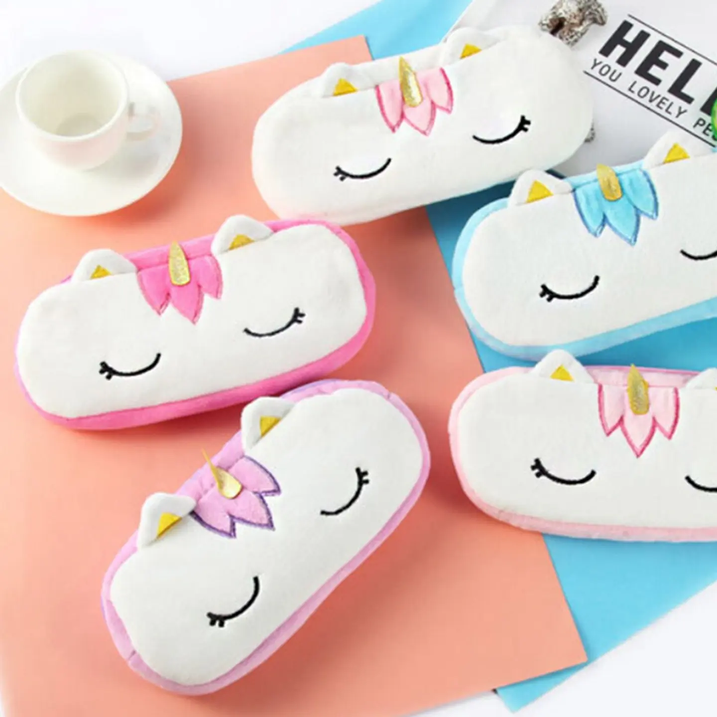 Estuche o Cosmetiquero de Unicornio 1