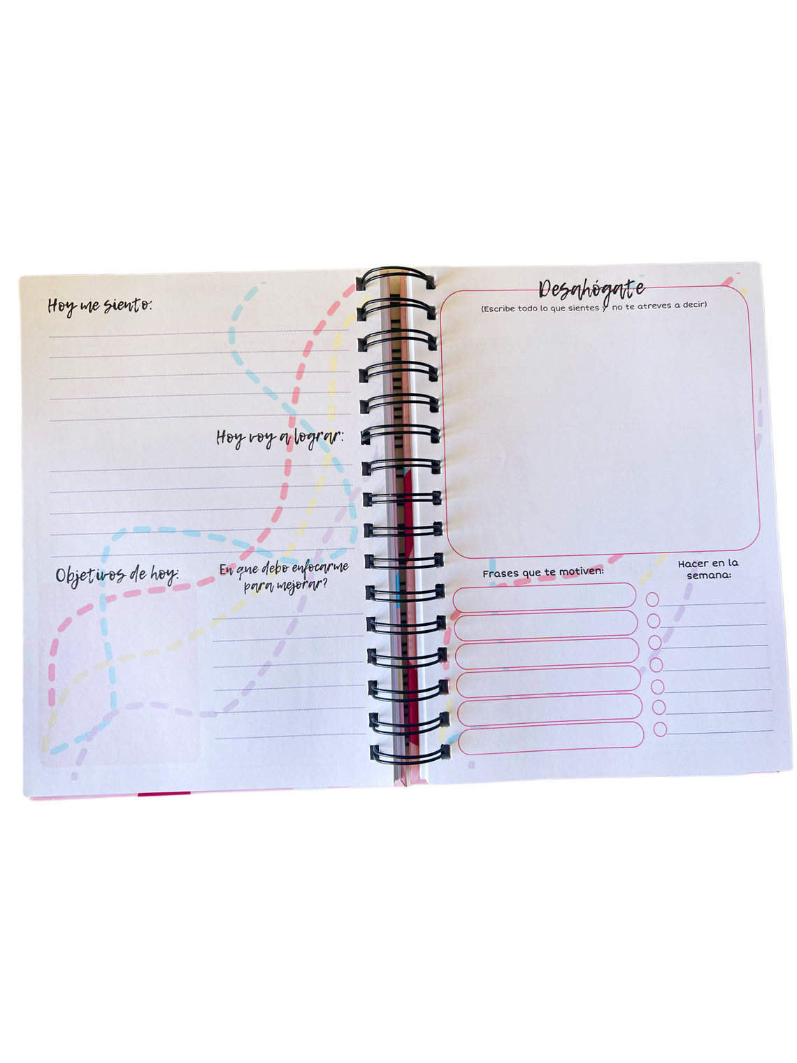 Agenda de Gratitud, afirmaciones y decretos 3