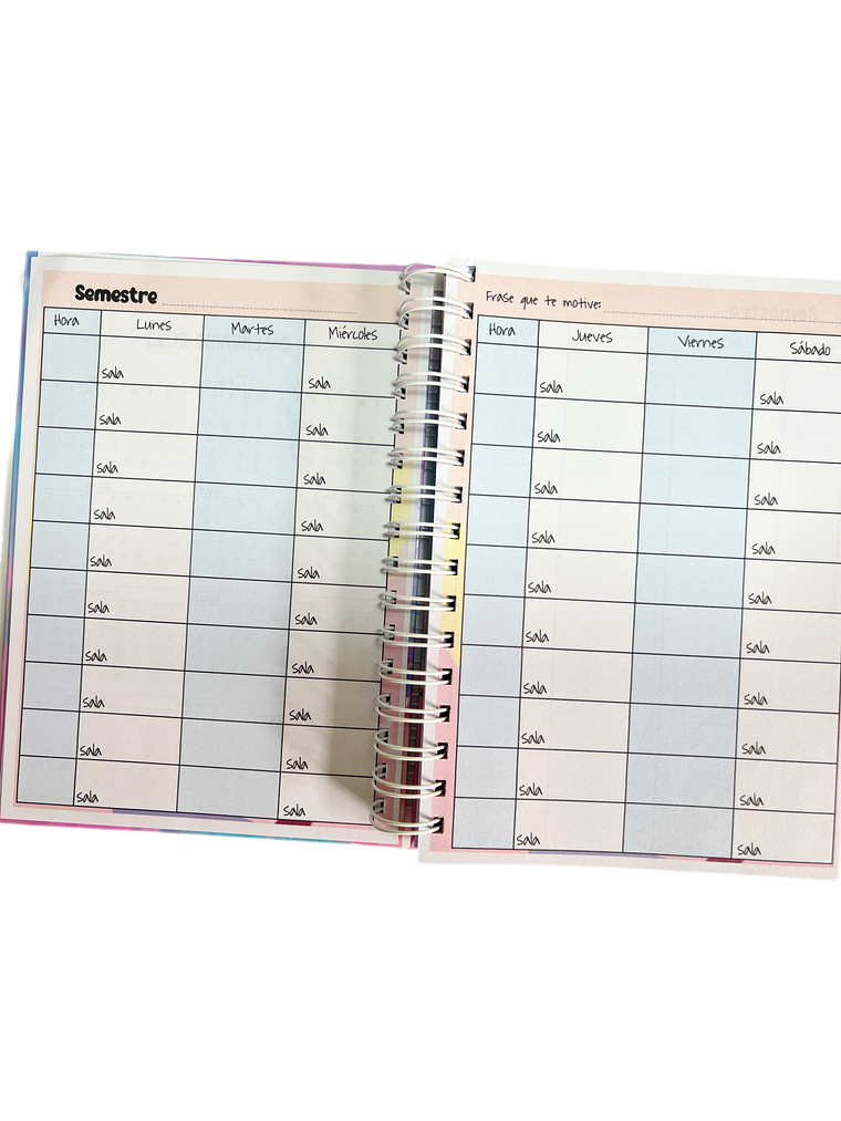 Agenda planner Universitaria ANUAL 5