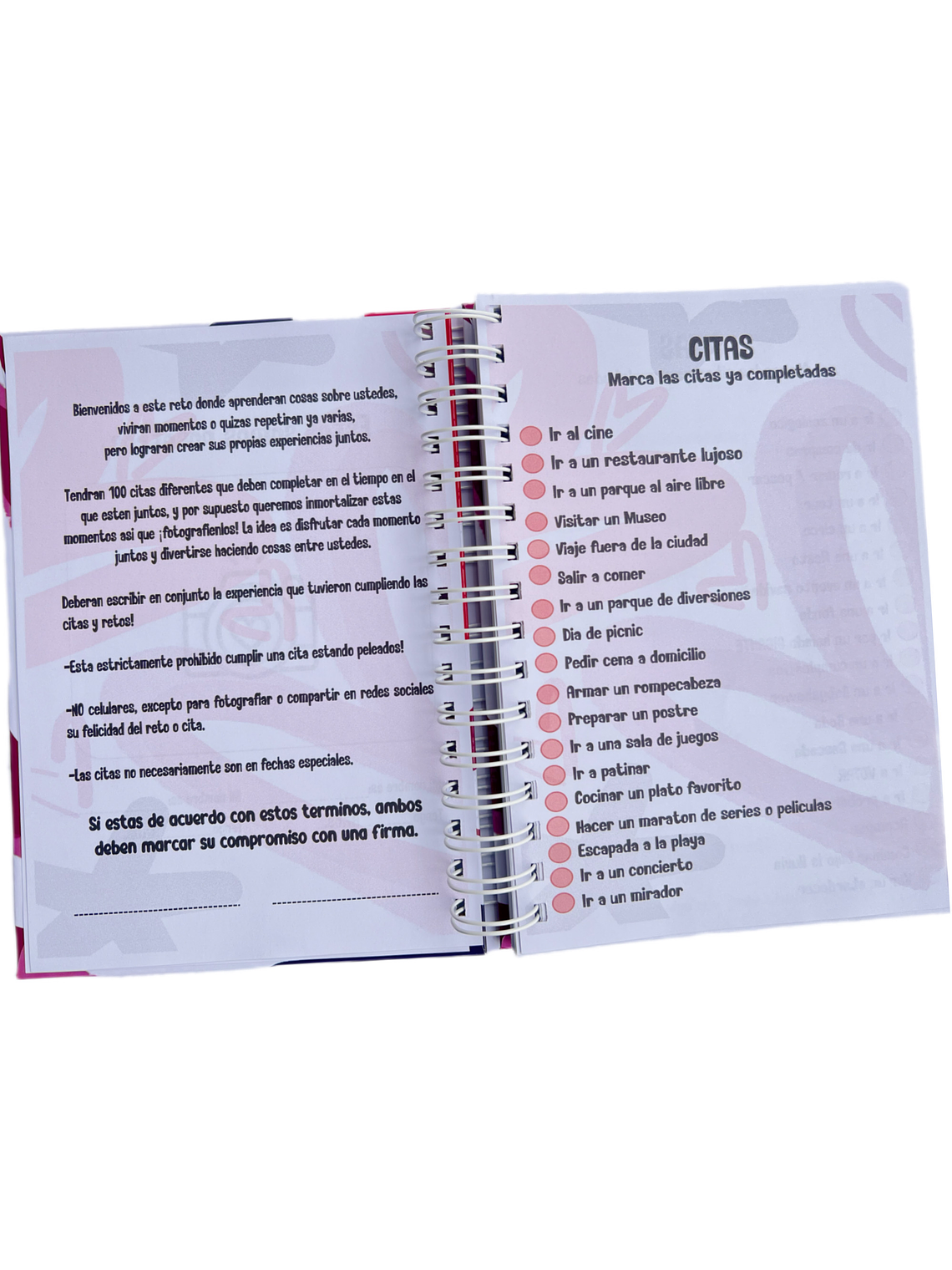 Agenda 100 citas juntos 6