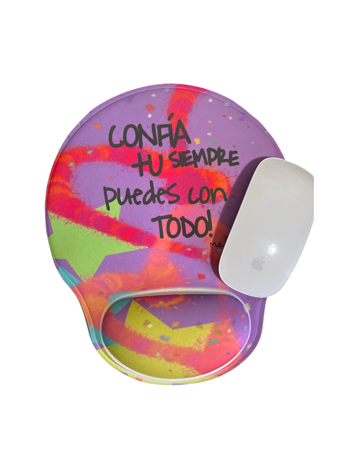 Mouse pad con almohadilla 2