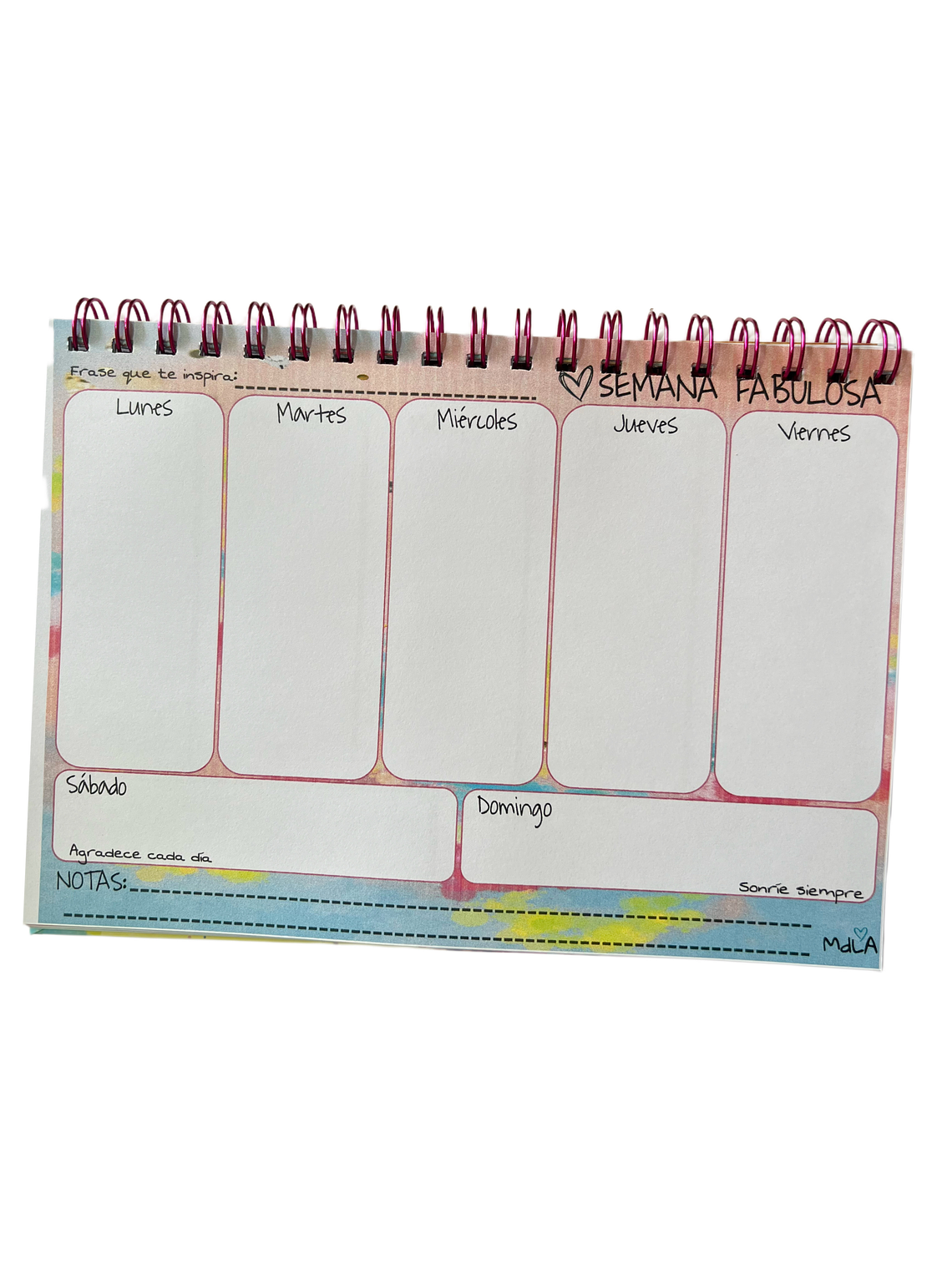 Planner semanal Grande 3