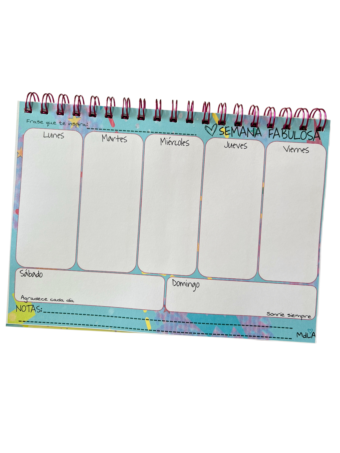 Planner semanal Grande 2