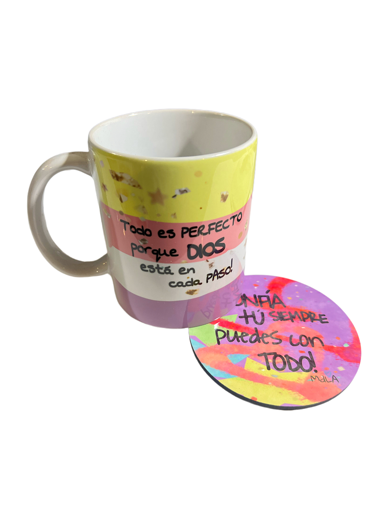 Duo de Energía (Tazón / Posavasos) 1