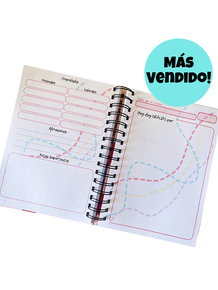 Agenda de Gratitud, afirmaciones y decretos 4