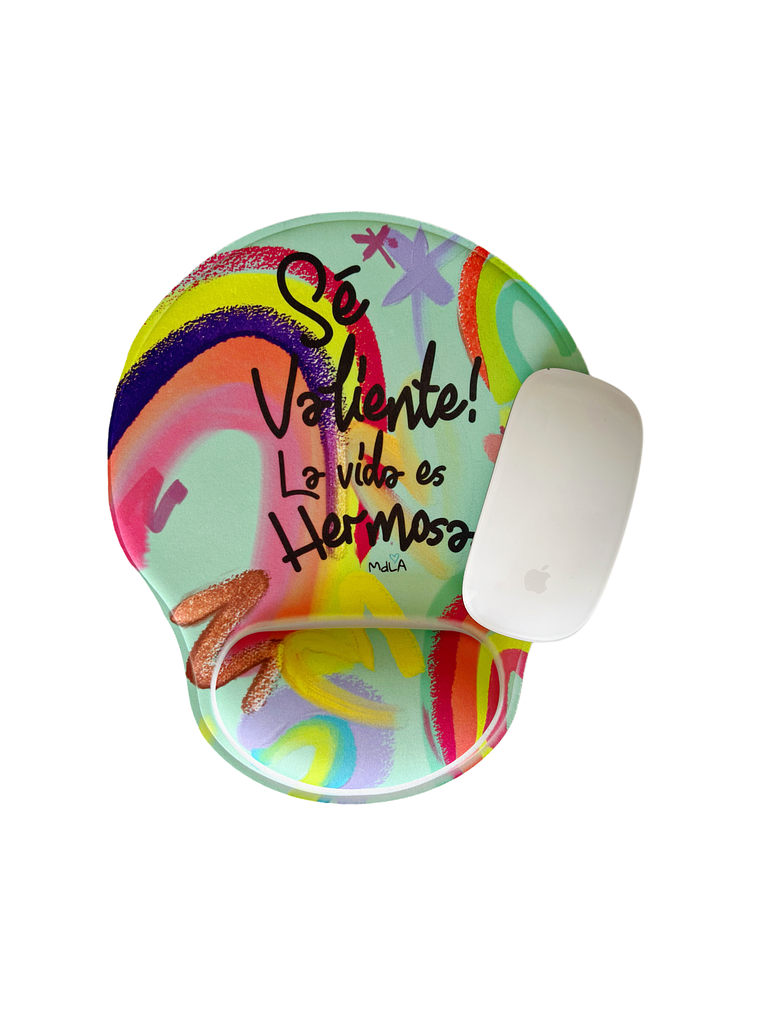 Mouse pad con almohadilla 9