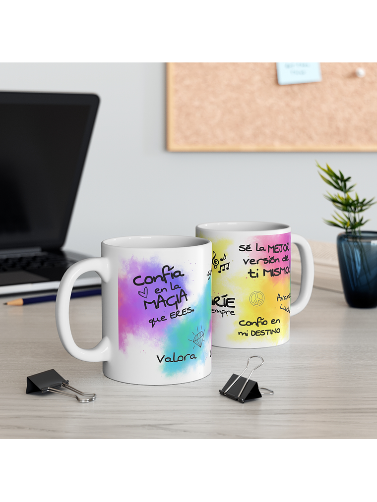 Duo de Energía (Tazón / Posavasos) 4