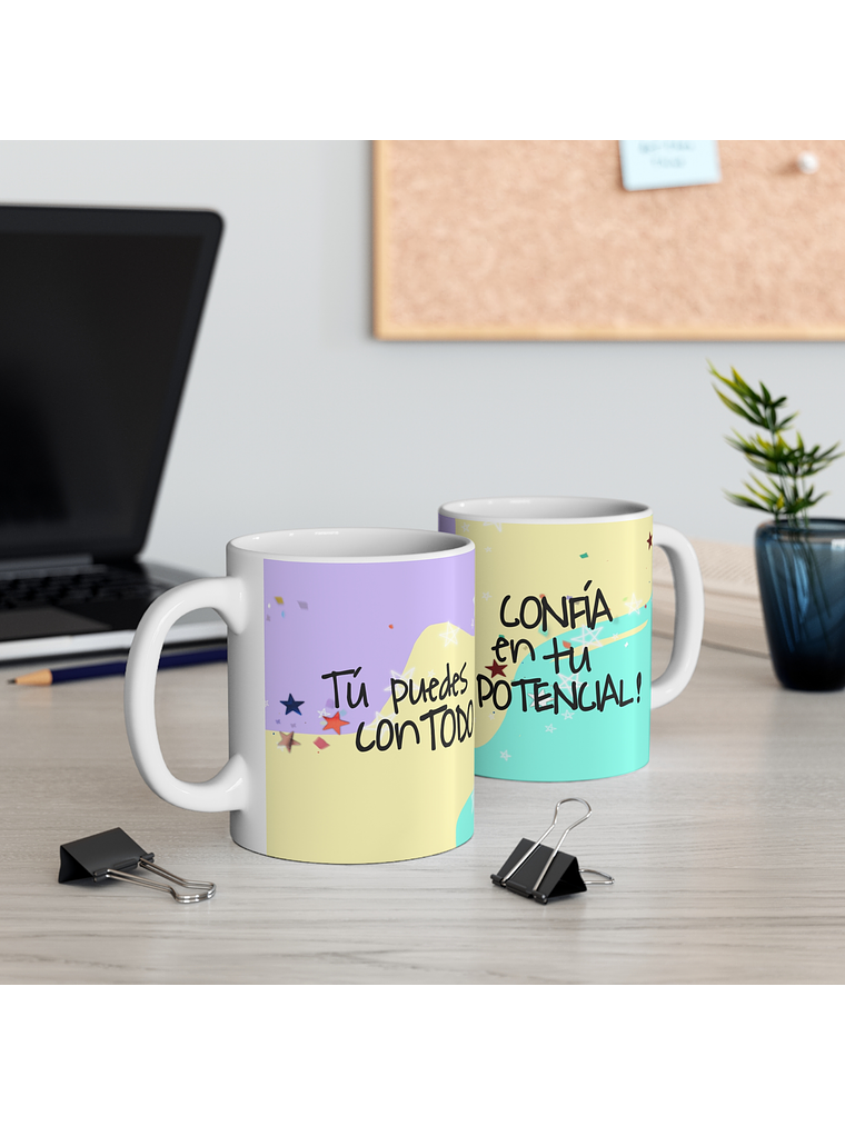 Duo de Energía (Tazón / Posavasos) 5