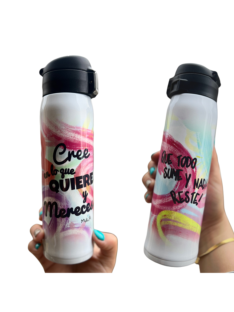 Botella Térmica con Seguro 2