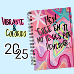 Planner 2025 Vibrante y Colorido