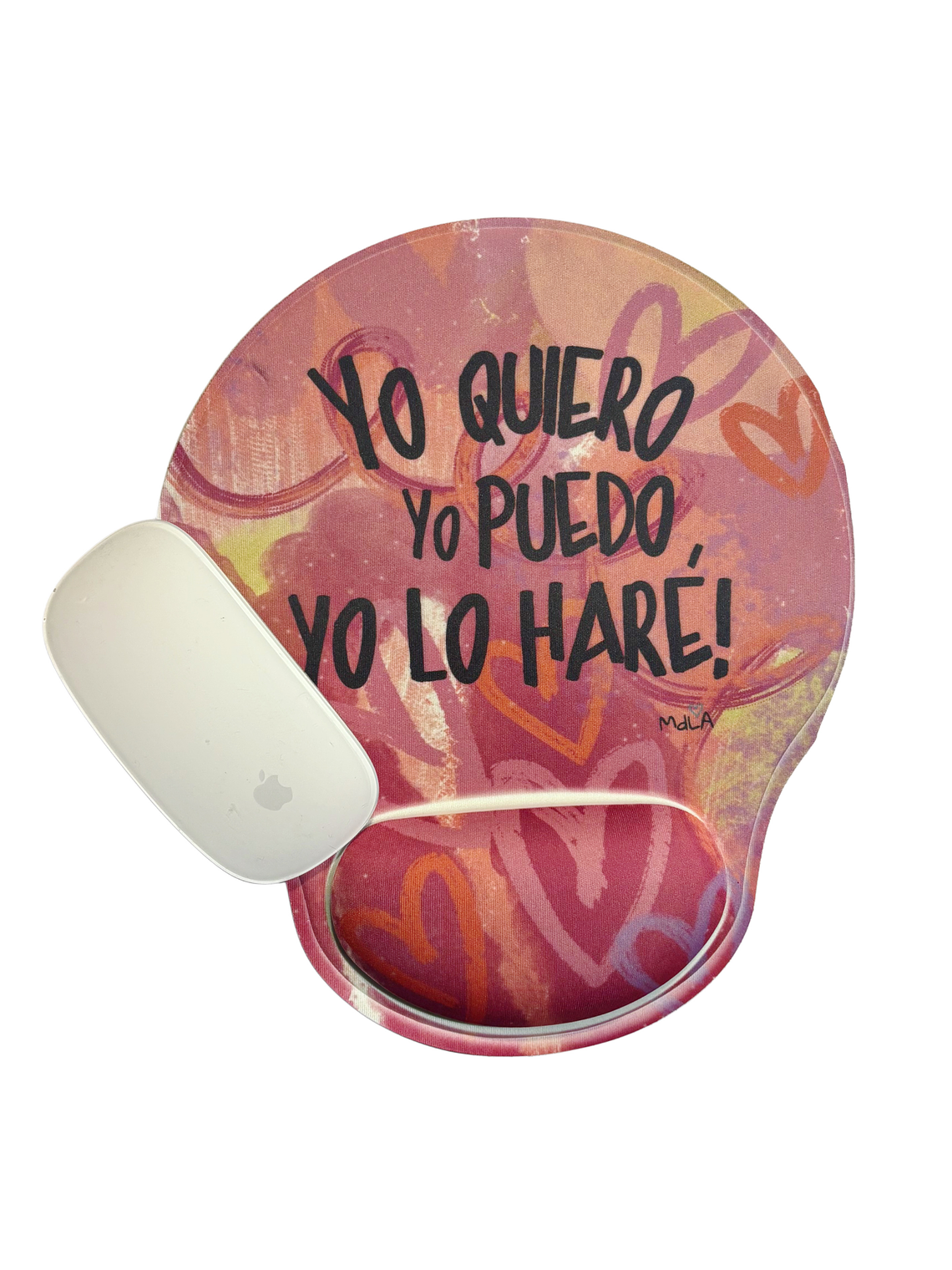 Mouse pad con almohadilla 1