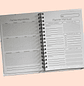 Agenda Planner Anual Sin Fecha Con Calendario 2026 - Miniatura 4