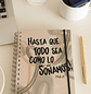 Agenda Planner Anual Sin Fecha Con Calendario 2026 - Miniatura 1