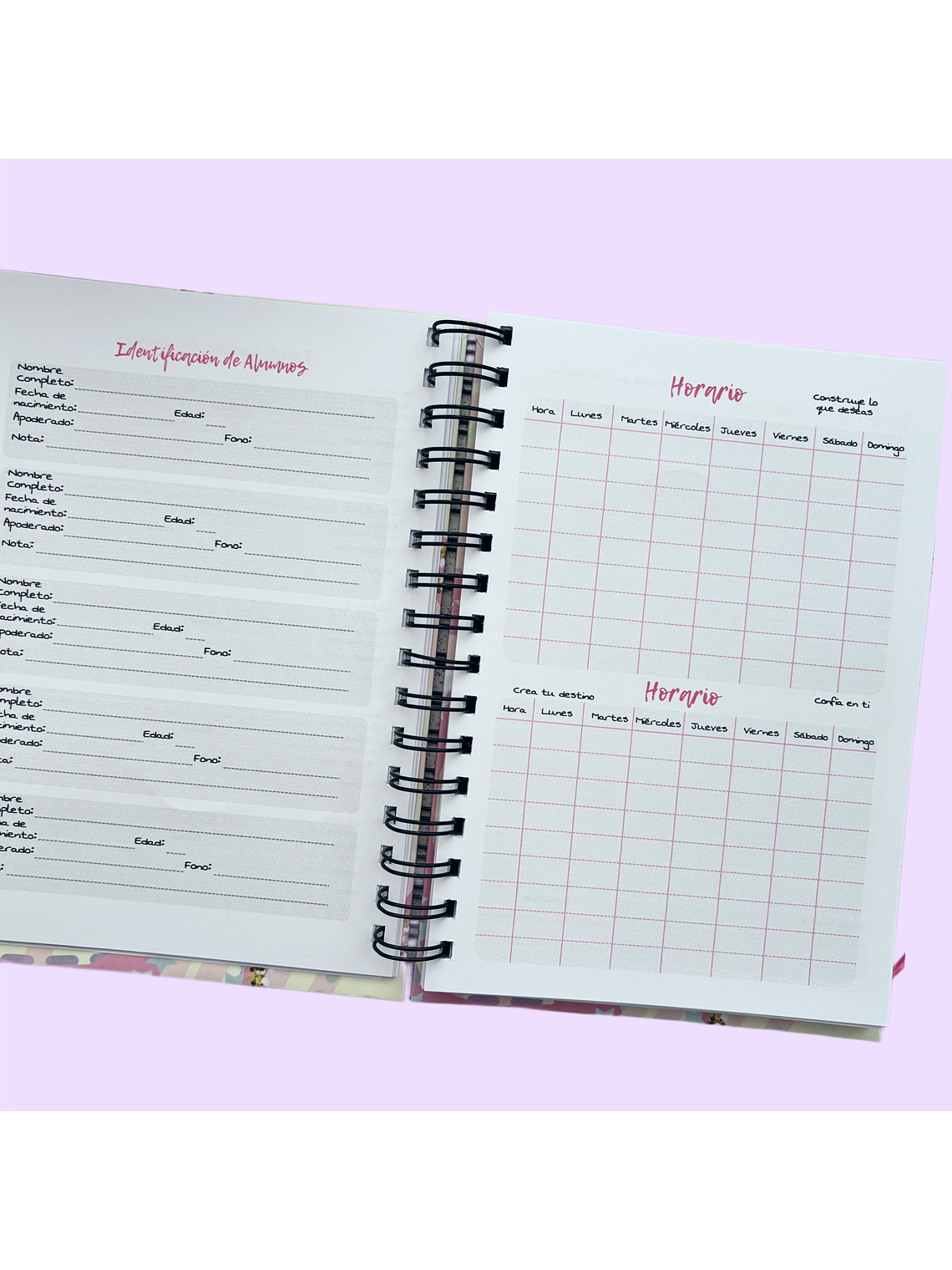 Agenda Planner Profesora / Educadora 4