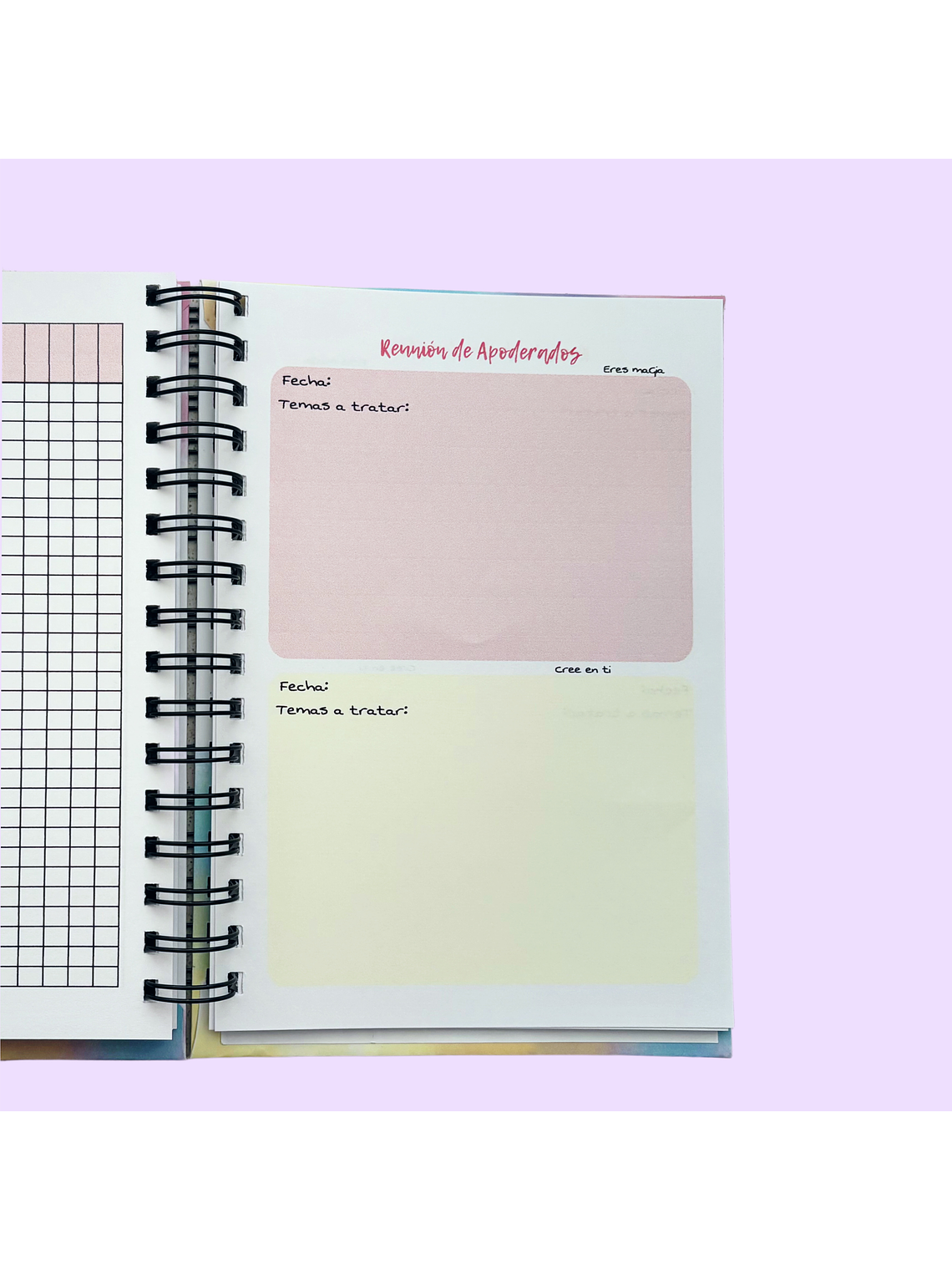Agenda Planner Profesora / Educadora 5
