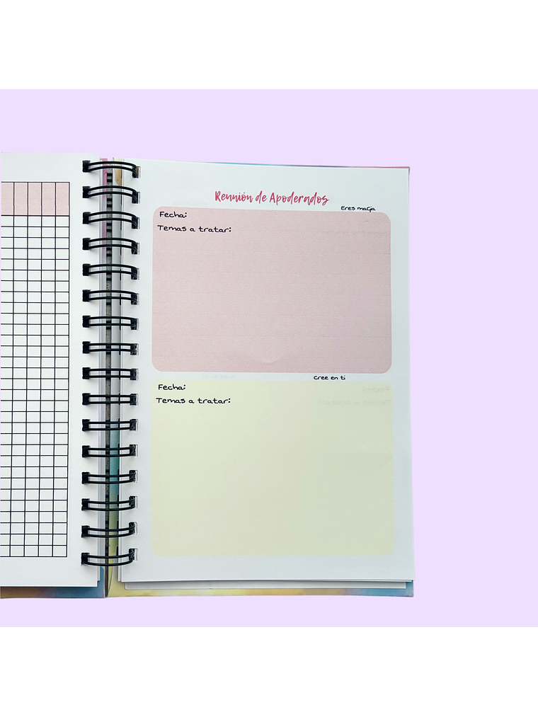 Agenda Planner Profesora / Educadora 5