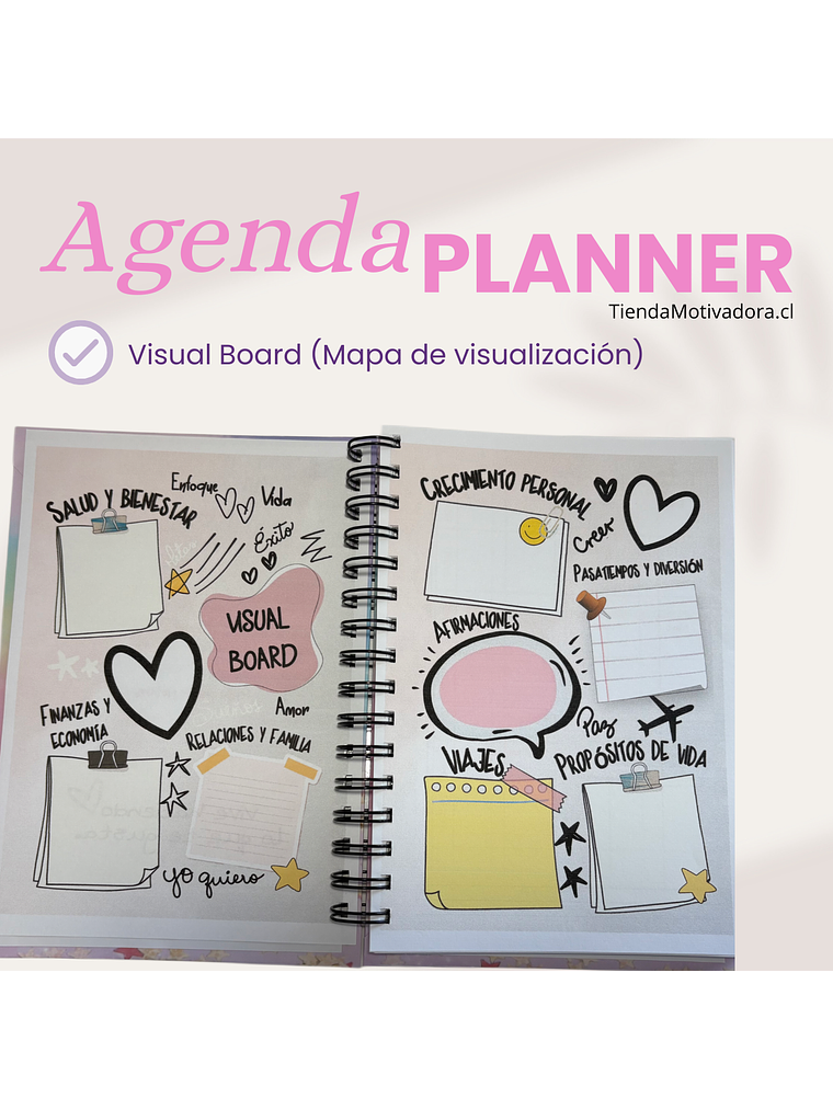 Agenda Planner Anual / Sin Fechas 4