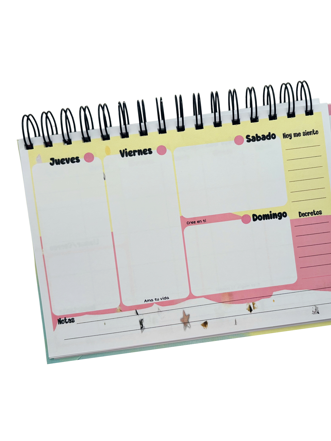Agenda planner horizontal 3
