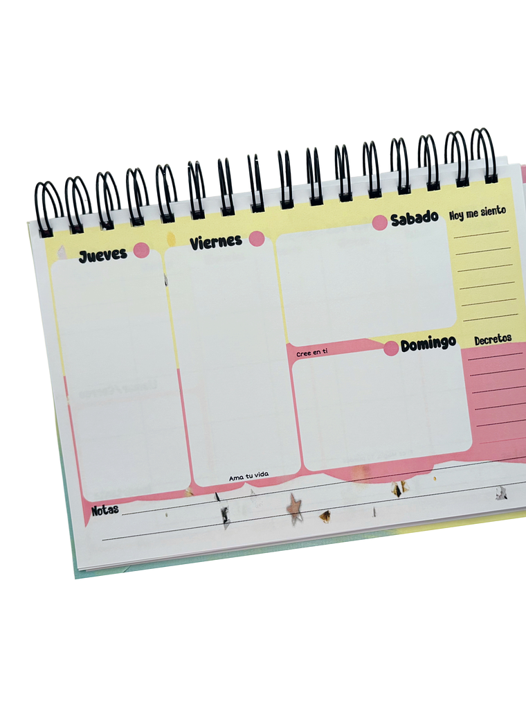 Agenda planner horizontal 3