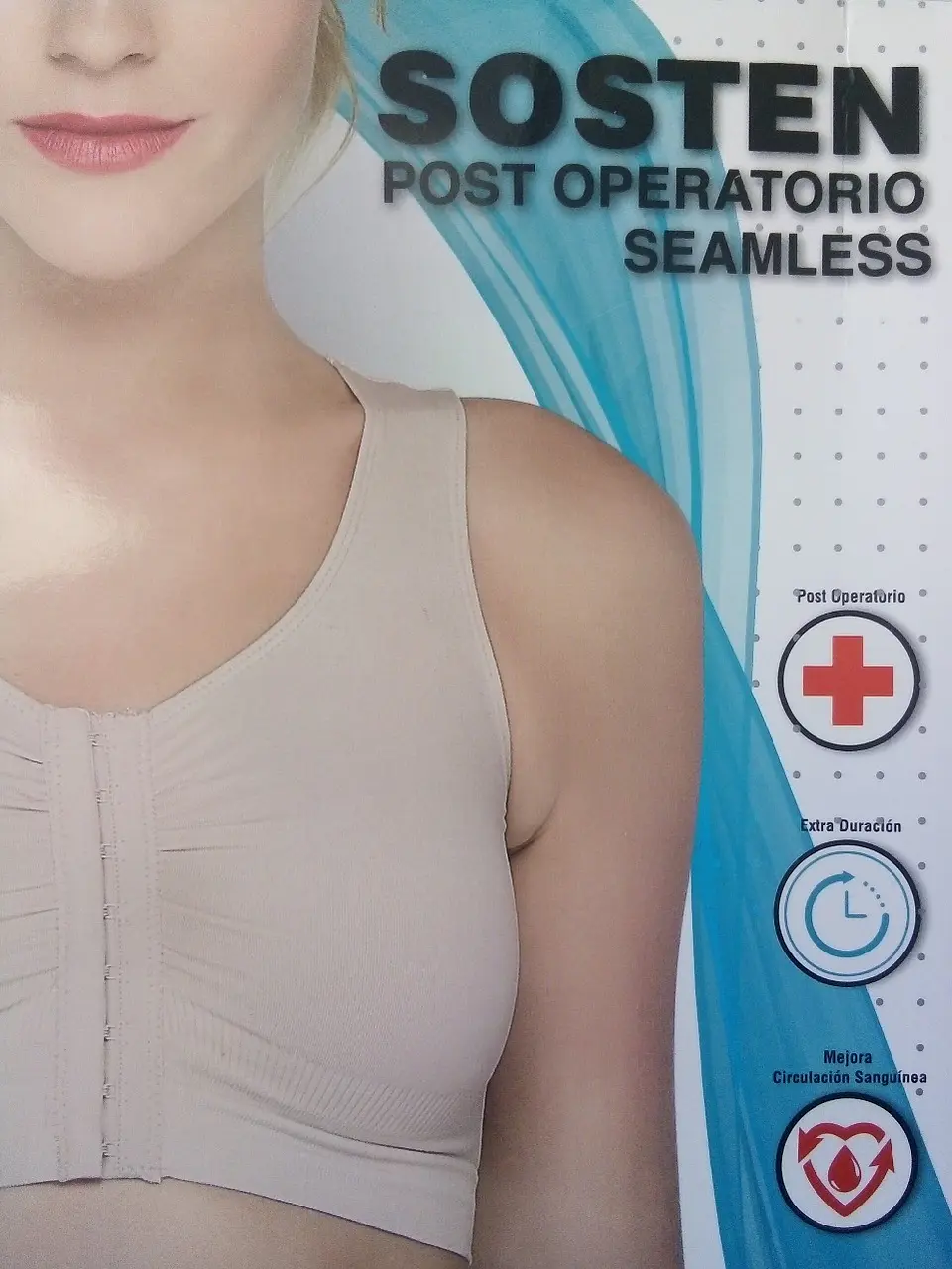 Sostén Chantal, Post Operatorio color beige 5