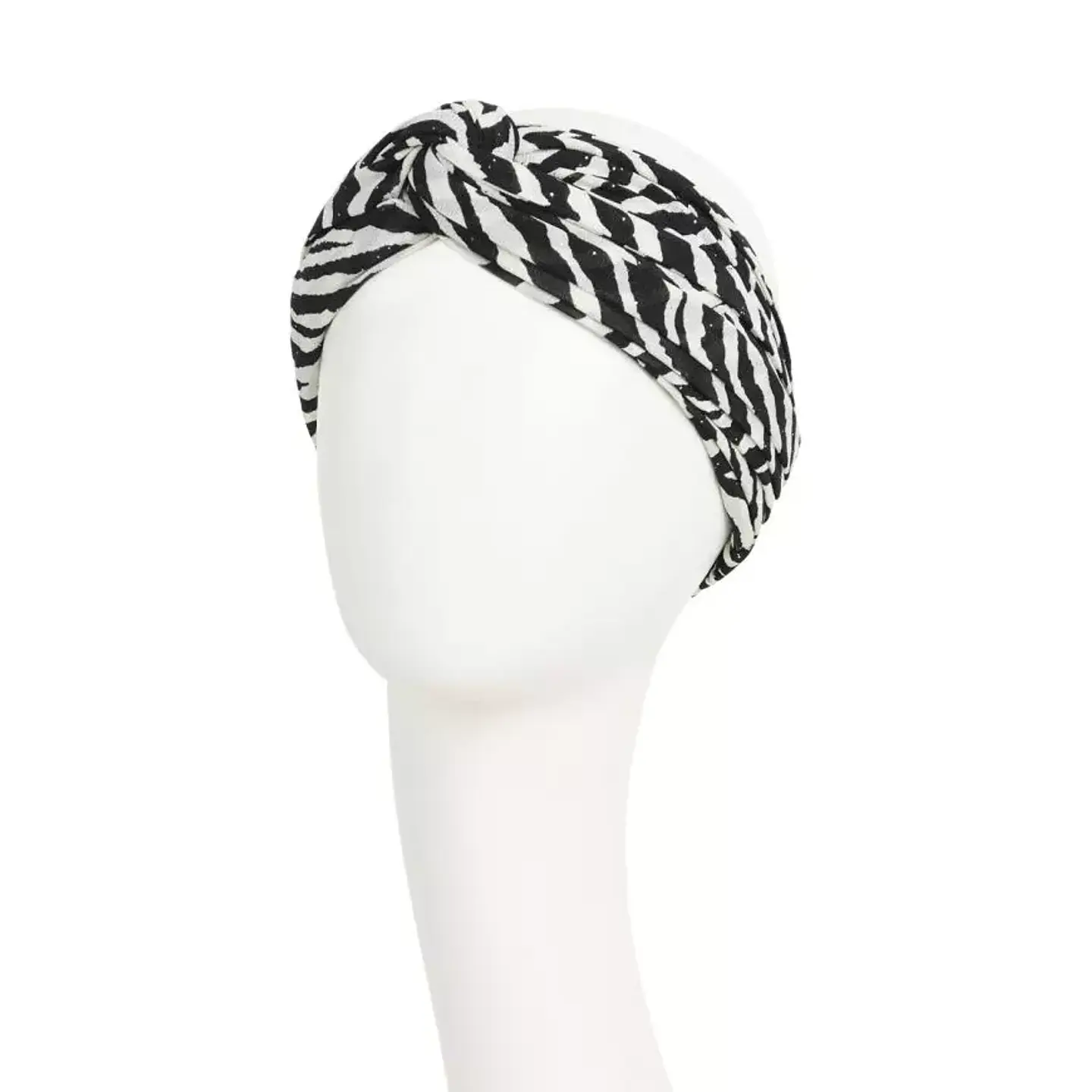 AVALON - Boho Turban set -  Zebra Glam 4