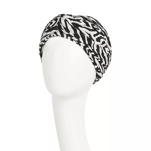 AVALON - Boho Turban set -  Zebra Glam