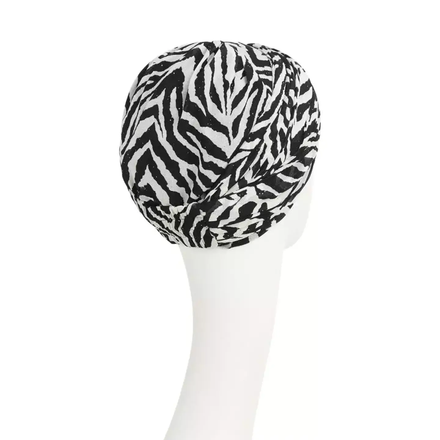 AVALON - Boho Turban set -  Zebra Glam 2