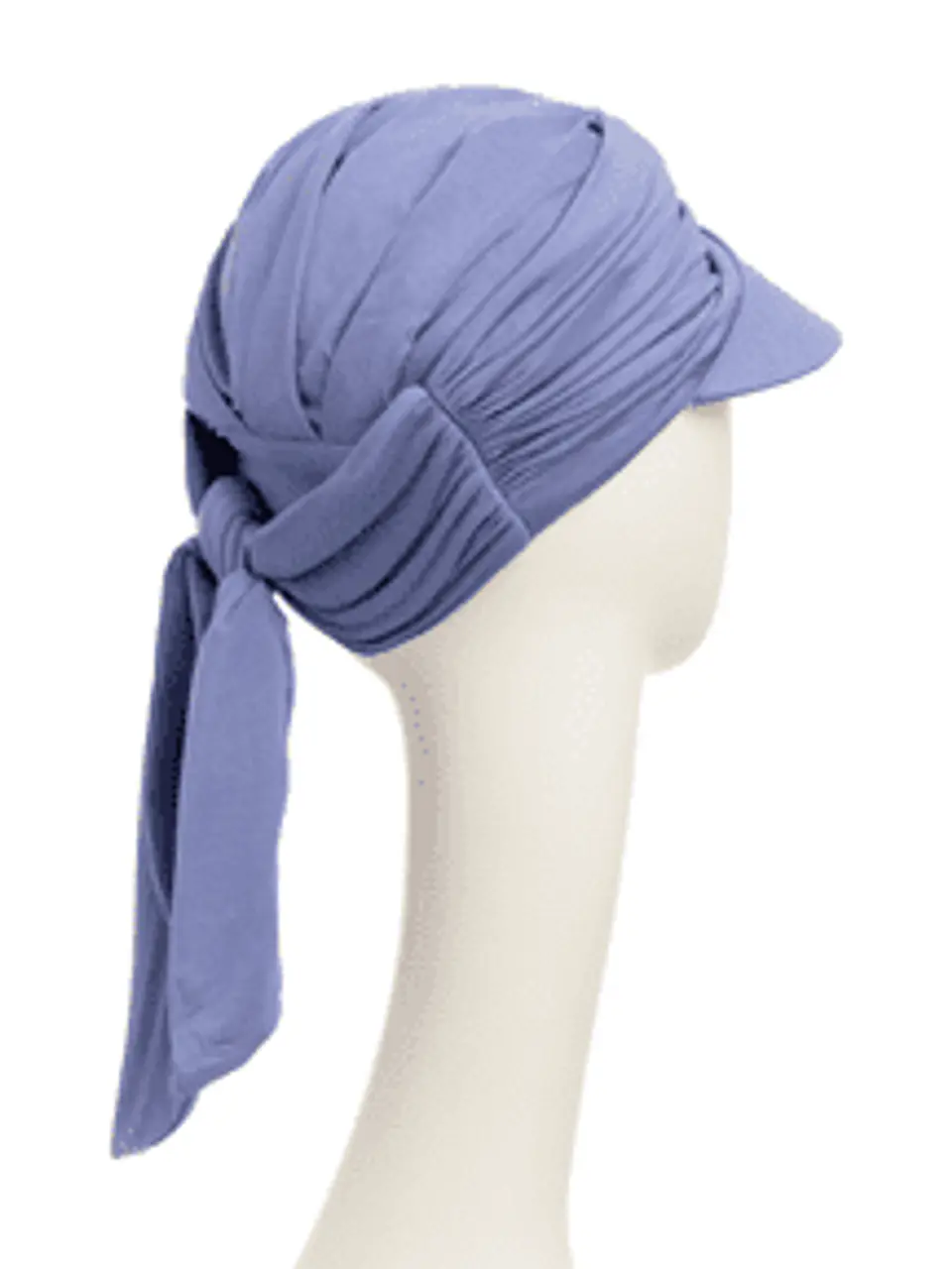Gorra solar, de Bambú y Filtro UV. Briana - Light Lilac 3