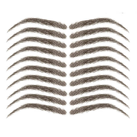 Cejas Tatuadas Adhesivas Modelo Aaliyah Soft black