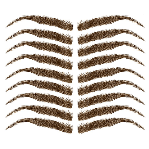Cejas Tatuadas Adhesivas Modelo Paris brown