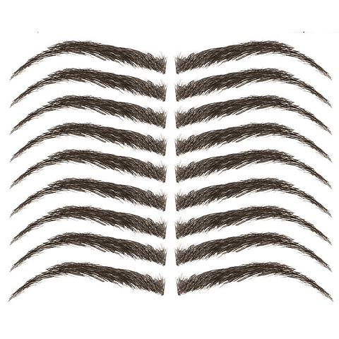 Cejas Tatuadas Adhesivas Modelo Cleo black