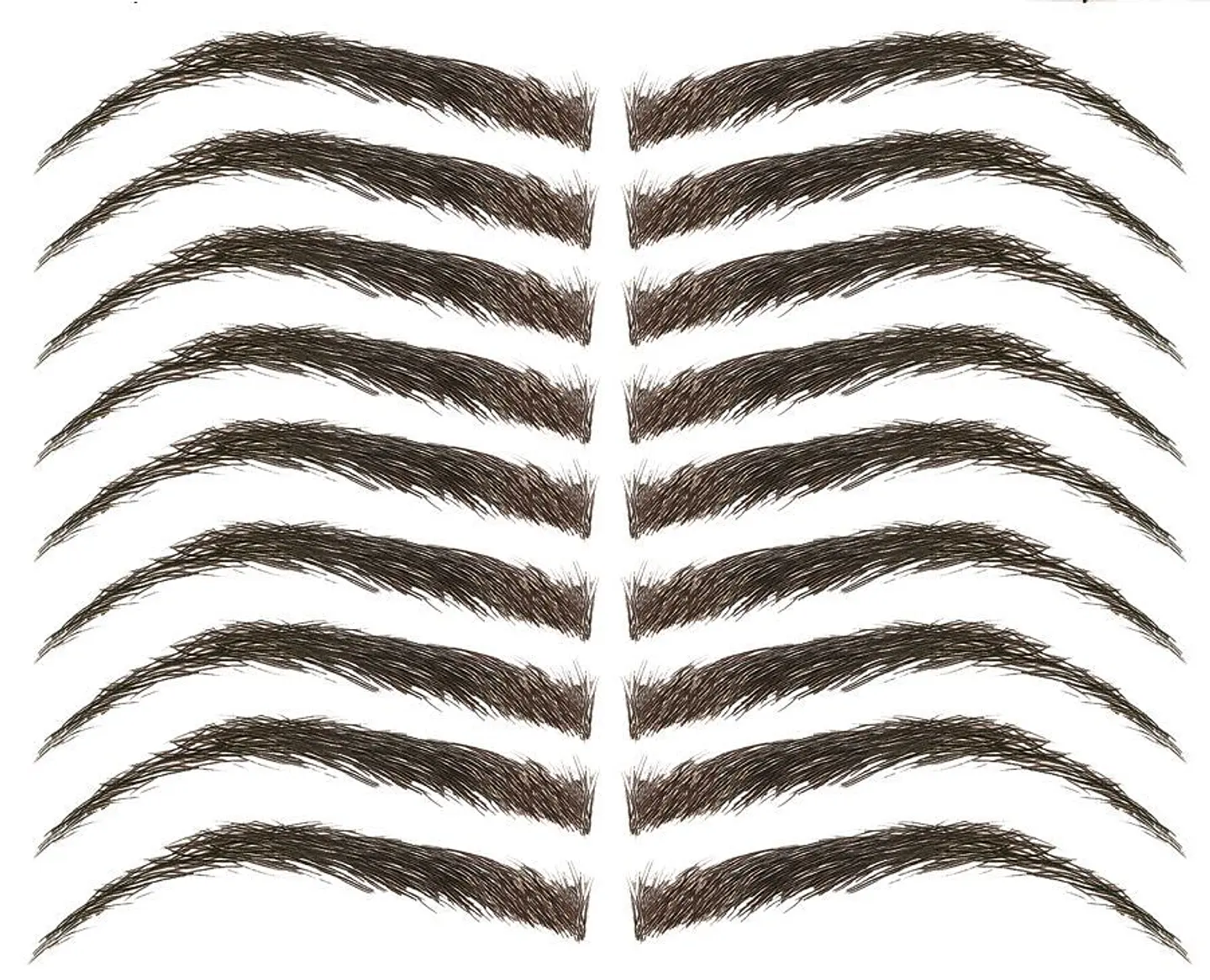 Z Cejas Tatuadas Adhesivas Modelo Cleo black 2