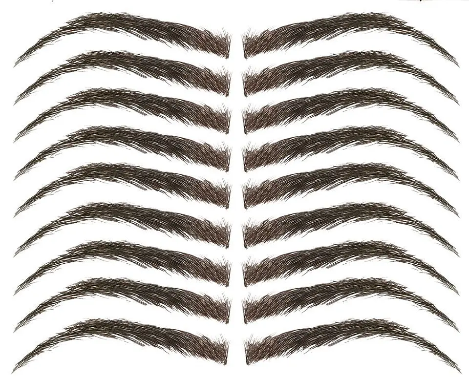Z Cejas Tatuadas Adhesivas Modelo Cleo black 2