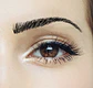 Z Cejas Tatuadas Adhesivas Modelo Megan Black - Miniatura 1