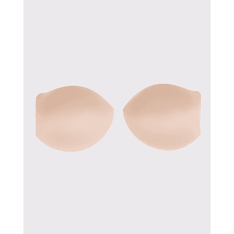 Prótesis Textil Anatómica Doble, color Champagne