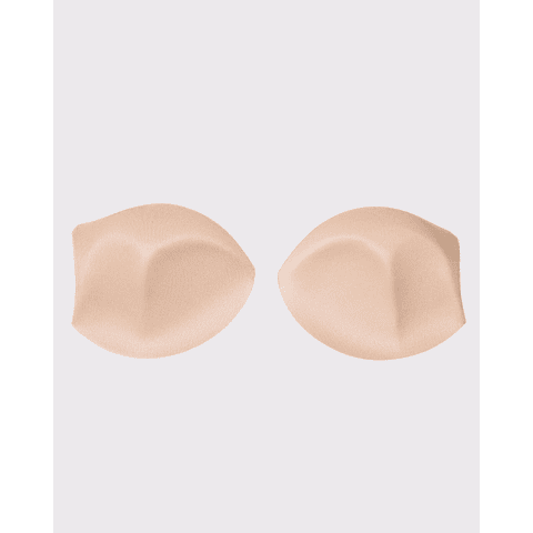 Prótesis Textil Anatómica Doble, color Champagne