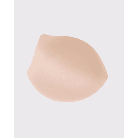 Prótesis Textil Anatómica Lado Derecho, Color Champagne