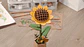 Flor Madera Sunflower - Miniatura 2