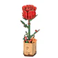Flor Red Rose de Madera Armable | Rowood - Miniatura 1