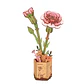 Flor Pink Carnation de Madera Armable | Rowood - Miniatura 1