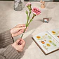 Flor Pink Carnation de Madera Armable | Rowood - Miniatura 4