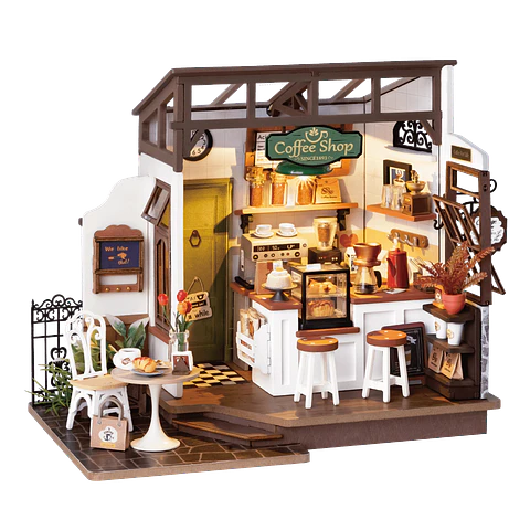 Miniatura Cafetería Slow Life Café