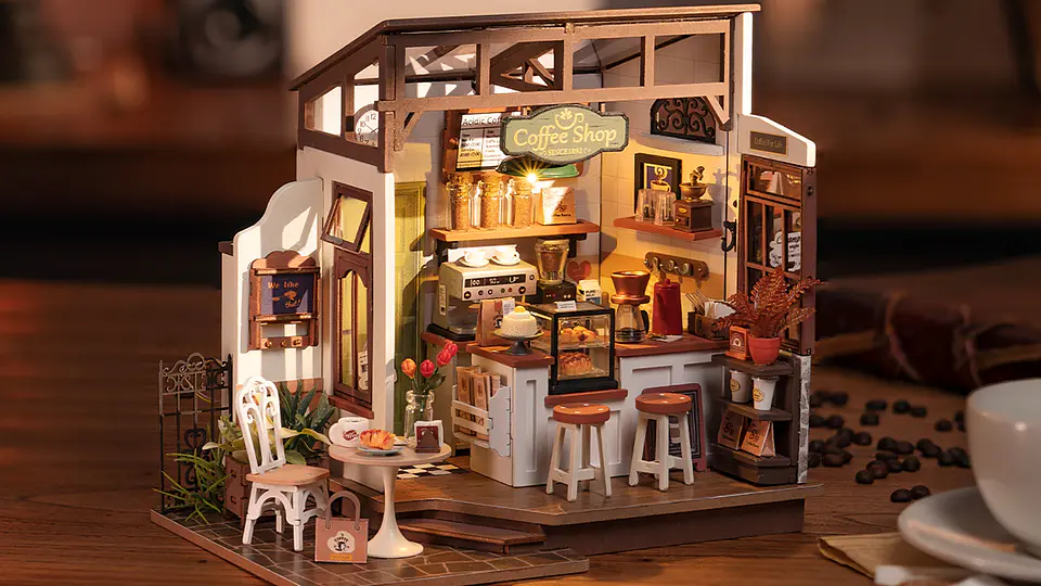 Miniatura Cafetería Slow Life Café 4