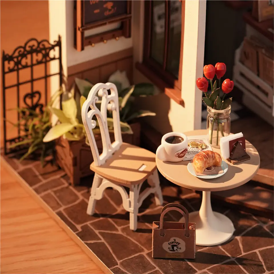 Miniatura Cafetería Slow Life Café 5