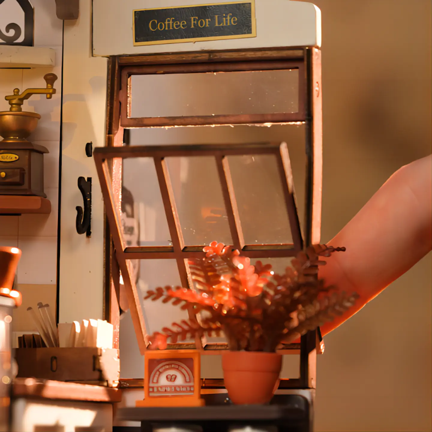 Miniatura Cafetería Slow Life Café 7