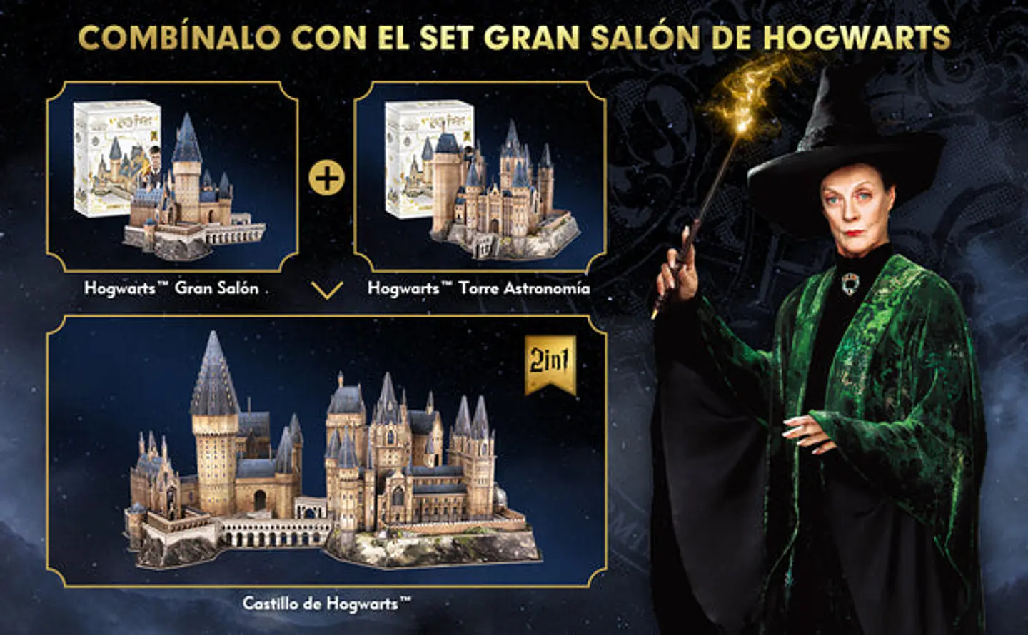 Torre de Astronomía Hogwarts Puzzle 3D | Harry Potter 5