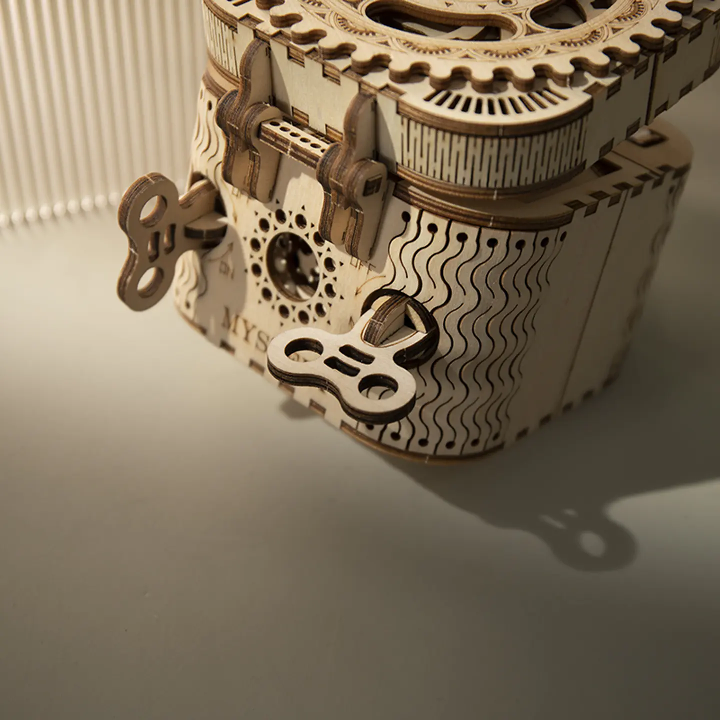 Caja del Tesoro Puzzle 3D de Madera | ROKR 4
