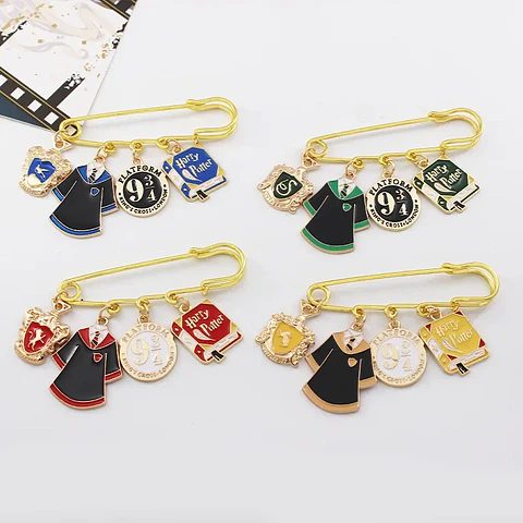 Broches Casas de Hogwarts | Harry Potter